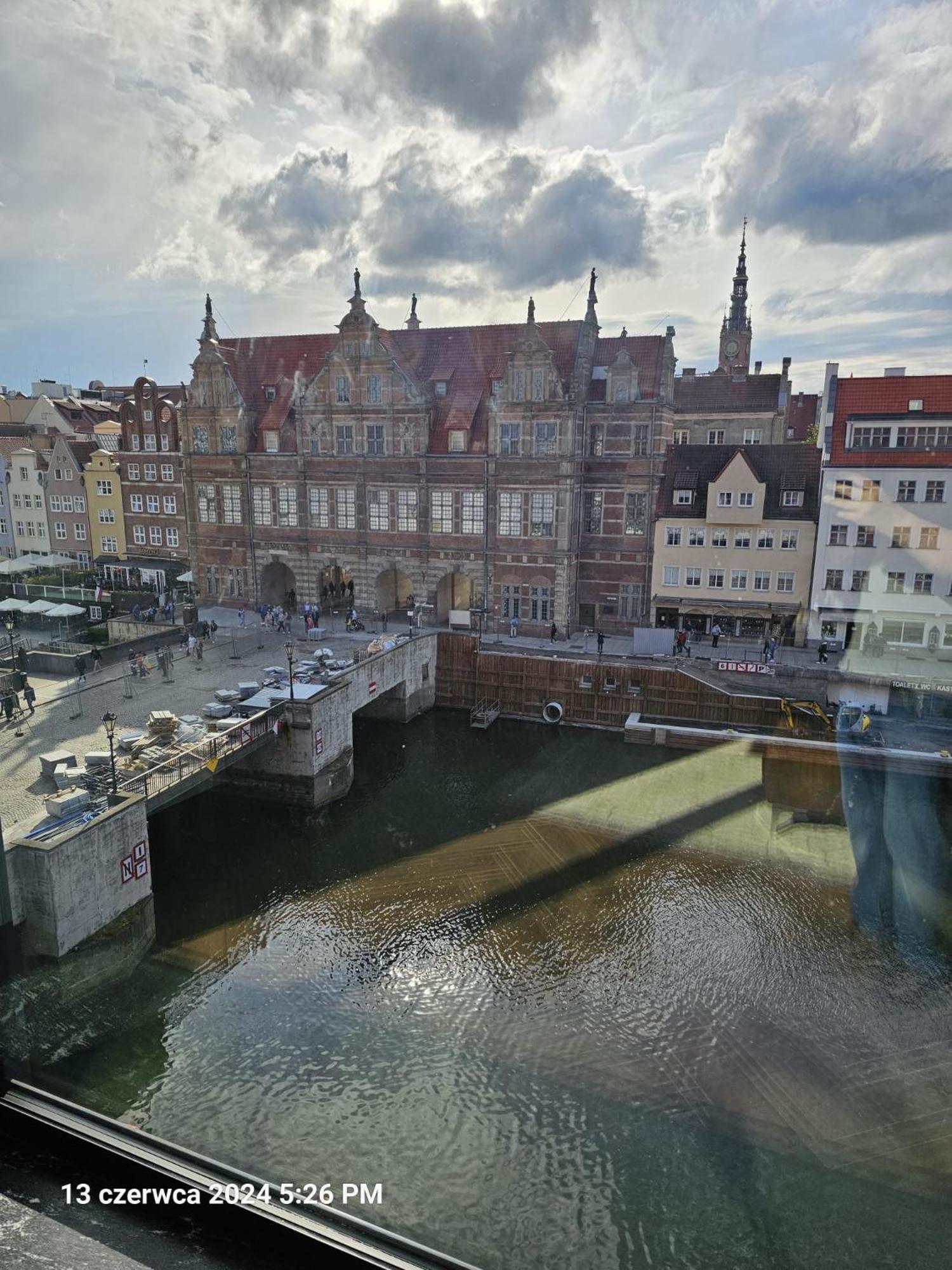 Apartament Chmielna Z Widokiem Na Rzeke Gdańsk Eksteriør bilde